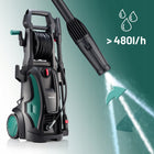 MYJKA CIŚNIENIOWA MOCNA 180BAR POMPA ALUMINIOWA 2400W TURBO L8 ZESTAW 10M do mycia auta, tarasu i kostki brukowej