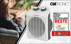 Mocny termowentylator grzejnik elektryczny 2000W C biały
