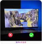 Taśma LED RGB 3m USB ledy do TV Podświetlenie Telewizora na pilota telefon kolorowe oświetlenie 5V IP20 za ekranem