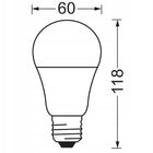 3x Żarówka LED E27 A60 13W = 100W 1521lm 4000K 200° osram mocna NIE mruga kulista, tradycyjna, neutralna biel do lamp