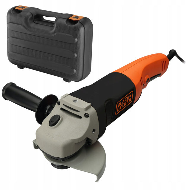 Szlifierka kątowa sieciowa black decker KG1202K 125mm 1200W + Kufer