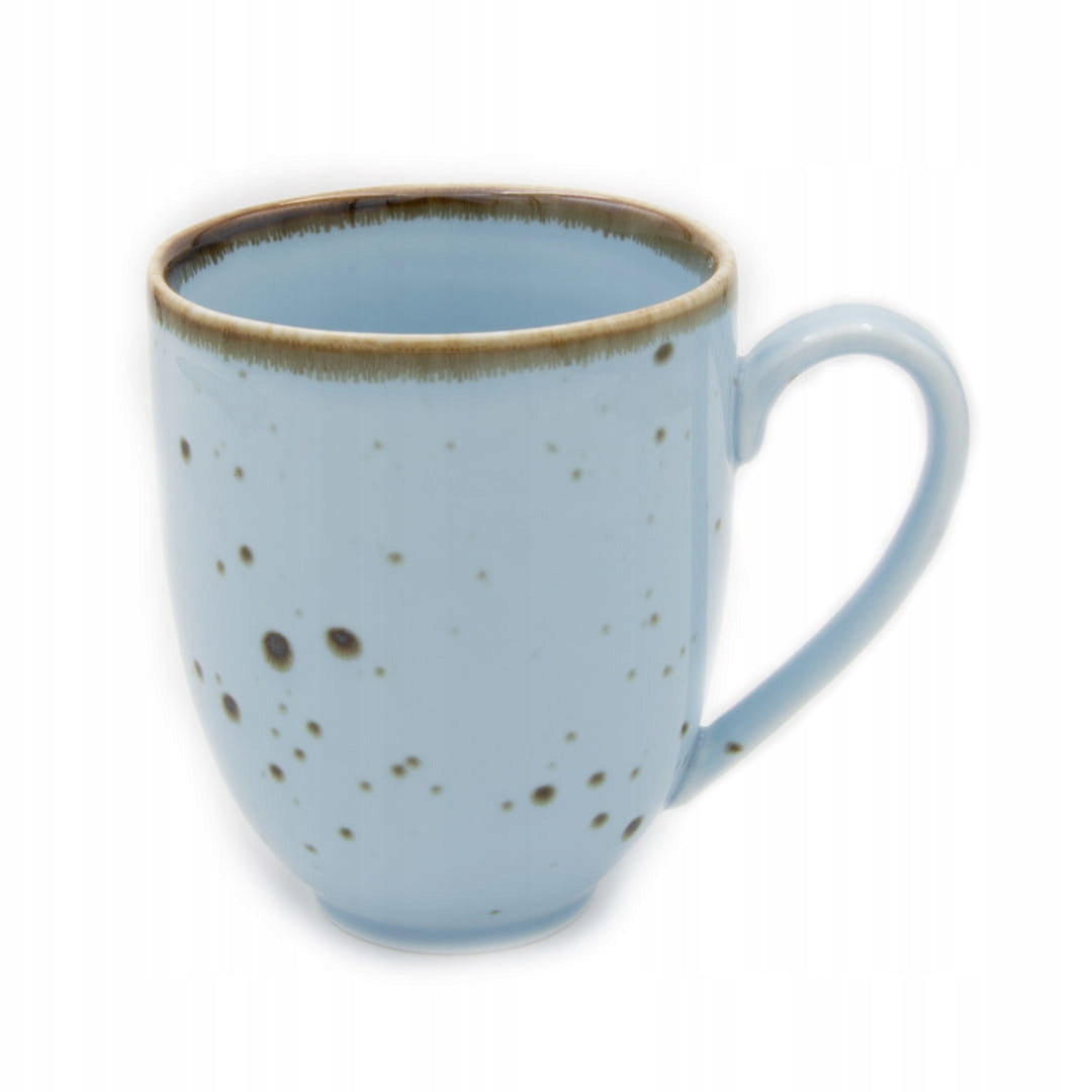 Alumina Bogucice Sky Kubek 400 ml beżowy, niebieski z 22 sztuk