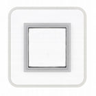 LAMPA SUFITOWA LED PLAFON CZARNY KWADRAT 20W CCT 3 BARWY 3000-6000K oprawa metalowa z wbudowanym źródłem światła do