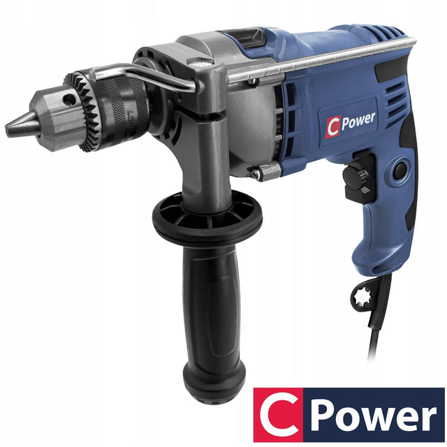 Wiertarka udarowa jednobiegowa celma C-Power ID850WS1 850W 3LAT GW do wiercenia w betonie, uchwyt zębaty, zasilanie sieciowe 230 V
