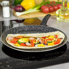 Patelnia do naleśników Kinghoff 22 cm marmurowa KH1127 granitowa pancake naleśnikarka, na indukcję, mycie w zmywarce