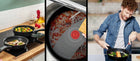 Patelnia TEFAL UNLIMITED 24cm indukcja G2550472 do kuchenek gazowych, ceramicznych i elektrycznych, do piekarnika