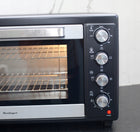 Mini Piekarnik 48l suszarka do grzybów - termoobieg rożno światło 2x szyba 48 l 1800 w czarny