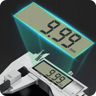 Suwmiarka elektroniczna cyfrowa metalowa 150 MM etui pomiarowa LCD duża przymiar warsztatowy do grubości, średnicy i