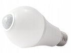 Żarówka LED E27 z czujnikiem ruchu zmierzchu biały neutralny 4000K 500l 6W kulista, automatyczne oświetlenie do