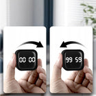 Timers gravity sensor adjustable sound flip timer workout timer black minutnik elektroniczny kostka do kuchni i