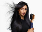 Lokówka multistyler Dyson Airwrap i.d. Straight+Wavy Błękit pruski/Miedź lokówka wielofunkcyjna 1300 w niebieski