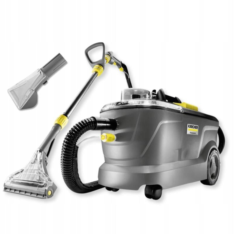 Odkurzacz piorący Puzzi 10/1 do prania dywanów Karcher 1.100-130.0 ekstraktor tekstyliów, czyszczenie tapicerki i