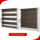 Roleta dzień NOC 68x230 cm Rolety Wewnętrzne na Wymiar Voppi Różne Kolory osłona okienna z regulowanym zaciemnieniem