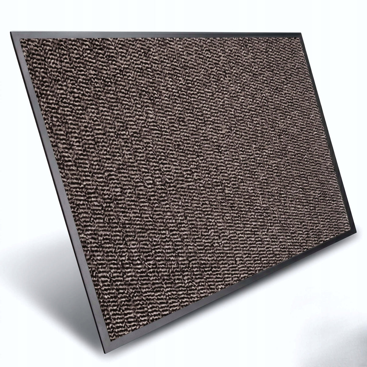 Wycieraczka pod drzwi zewnętrzna gumowa wewnętrzna wycieraczki 60X90 CM mata wejściowa beżowa PVC tekstylna grubość 6 mm