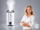 Nawilżacz powietrza automatyczny + aromaterapia 6w1 +12 olejków filtr pilot nawilżacz ultradźwiękowy 25 w
