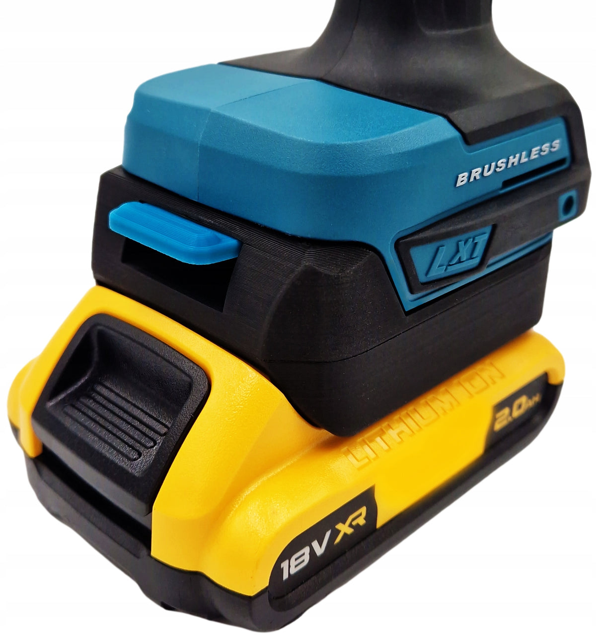Adapter baterii DeWalt do narzędzi Makita LXT na akumulator przejściówka konwerter zasilania do elektronarzędzi