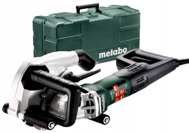 Metabo 604040510 bruzdownica MFE 40 1900W 125mm do kanałów instalacyjnych w murze, rowkarka do betonu, szerokość cięcia 9–35 mm, głębokość do 4 cm