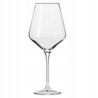 Kieliszki do wina czerwonego Avant-Garde KROSNO lampki, szkło 550 ml, komplet 6 sztuk, bezbarwne, do zmywarki