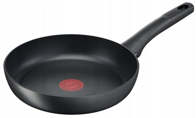 Wysokiej Jakości Patelnia Tefal Ultimate 24 cm tytanowa indukcja G2680472 nieprzywierająca do smażenia, można myć w zmywarce wok czarny do kuchni