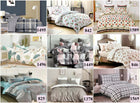 Pościel 200x220 Bawełniana Dwustronna - 100% naturalna prawdziwa bawełna zestaw 3 części, satyna, poszewki 70x80, zamek