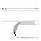Lampa warsztatowa sufitowa oprawa panel LED 36W 120cm 4000K do garażu 36W oświetlenie techniczne natynkowe białe ze