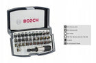 Zestaw bitów Bosch 32-elementowy PH/PZ/Torx/HEX 25 mm końcówki wkrętakowe 1/4 cala, płaskie, imbusowe, do wkrętarki
