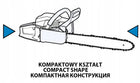 Graphite pilarka łańcuchowa spalinowa 2KW (2.7KM), prowadnica 18" 58G954 silnika