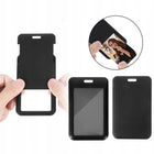 2x Star Bells Photocard Holder Keychain with Spring, PVC Photo Card Hold zawieszka na kartę kolekcjonerską, gadżet dla
