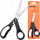FISKARS NOŻYCZKI UNIWERSALNE 719353 21CM 1002703 Essential nożyce kuchenne do żywności, czarno-srebrne