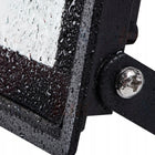 Miledo naświetlacz led grun NV LED-50-B reflektor zewnętrzny 50 w, lampa ogrodowa IP65, 4500 lm, neutralna biel 4000 K
