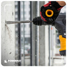 Zestaw dłut SDS+ 5 SZT. płaskie 250mm dłuto do betonu dłuta do bruzdowania do skuwania płytek, kucia, szpicak i łopatka