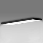 Panel LED Sufitowy Plafon 50W 5250 lm Natynkowy 120 x 30cm premium czarny oprawa oświetleniowa prostokątna, wymienny