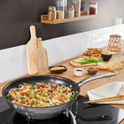 Patelnia Wok TEFAL Infinite H8151925 28 cm stal indukcja nieprzywierająca, do zmywarki, do piekarnika