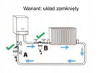 Filtr X-HOME magnetyczny 3/4" do separacji zanieczyszczeń, max 90 °C