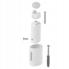 GRZEJNIK ELEKTRYCZNY ŁAZIENKOWY Drabinka Biały Ścienny 90x50cm 600W Timer 500 mm 900 mm grzewcza