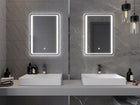 Lustro łazienkowe podświetlane LED do makijażu 50x70 Mexen Zusa antypara 500 mm 700 mm