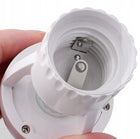 Oprawka żarówki E27 z czujnikiem ruchu zmierzchu PIR LED do lampy sensor automatyczne włączanie światła, adapter z