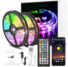 Taśma LED 30m RGB 5050 Bluetooth Pilot Aplikacja Zestaw Ledy SMD 12V muzyka pasek świetlny, oświetlenie dekoracyjne