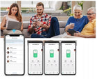 Licznik prądu 3-FAZOWY miernik zużycia 3F wifi aplikacja tuya 100A DIN 35 monitor energii elektrycznej, kontrola
