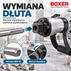 Młot wyburzeniowy 3200W 60J 1800ud/min HEX 30 walizka Boxer do kucia betonu, demolacyjny do prac rozbiórkowych, 15 kg