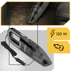 Odkurzacz Samochodowy Ręczny 12V Bezworkowy Filtr Hepa Mocny 120W +Końcówki 0.4 kg