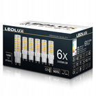 6X Żarówka LED G9 10W =85W ciepła neutralna zimna Premium ledlux nie mruga źródło światła rurkowe 970 lm do opraw