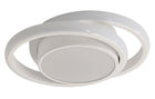 Lampa Sufitowa LED Plafon Okrągły Nowoczesny do Salonu 32W 6500K 2500lm biała oprawa, zimna barwa światła, sypialnia