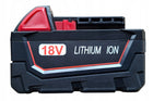 MOCNY AKUMULATOR BATERIA 18V 5Ah DO MILWAUKEE M18 ogniwo zasilające elektronarzędzia, zamiennik, pojemność 5000 mAh