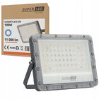 Halogen Naświetlacz Lampa LED 100W 11000 lm IP65 zewnętrzny MOCNY ZIMNY reflektor do ogrodu, podjazdu i garażu, światło