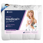 Kołdra medical całoroczna 140x200 cm letnia zimowa napy antyalergiczna do prania w pralce, silikonowe wypełnienie
