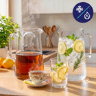 Dzbanek filtrujący szklany AquaFloow ClassGlass 3l + 3x filtr wody Class biały