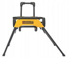 Mobilny stół roboczy DeWalt DWE74911 do piły stołowej podstawa jezdna pod pilarkę, wózek transportowy 100x30x75 cm