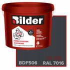 Farba elewacyjna fasadowa silikonowa grafitowa 14kg 10l RAL7016 BDF 506 do ścian zewnętrznych, powłoka na tynki