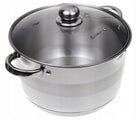 Garnek tradycyjny Elitehoff stal nierdzewna 8,2 l naczynie do gotowania zup i potraw, średnica 26 cm, wysokość 16 cm